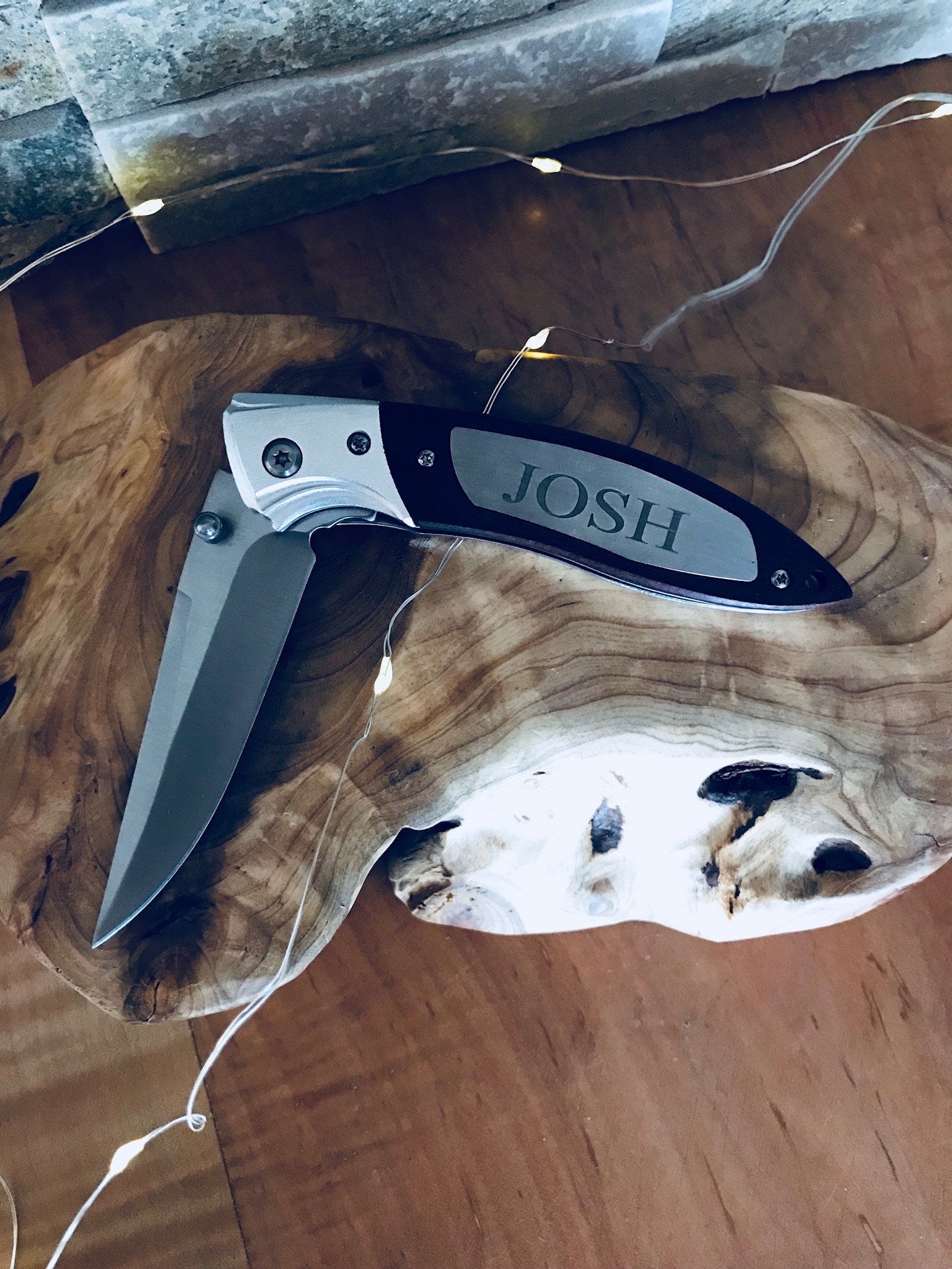 Laser Etched Handle Knife Etsy Norway