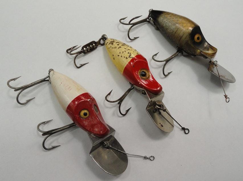 Heddon De Luxe Pal Spook Glass Lod＆Grip Heddon Pal Spook Rods
