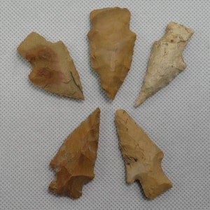 5 Really Nice Arrowheads Found in Missouri / Artifact / Relic / Arrowhead