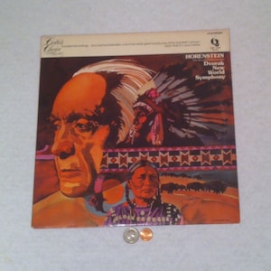 Vintage 1963 Music Album, LP, Vinyl Record, Horenstein, The Royal Philharmonic, Dvorak New World Symphony