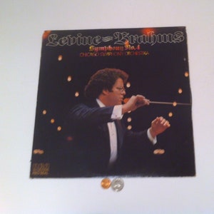 Vintage 1978 Music Album, LP, Vinyl, Symphony No.4, Chicago Symphony Orchestra