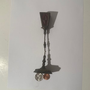 Vintage Metal Brass Incense Holder, 6 1/2&quot;, Made in Japan, Incense Burner, Home Decor, Fragrance, Nice