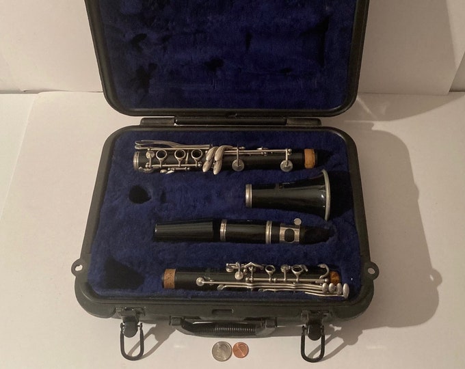 Vintage Musical Instrument, Bundy, Selmer, Clarinet, in Hard Case, Made ...