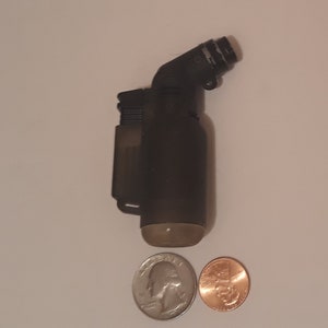 Vintage Metall Feuerzeug, Zigaretten, Zigarren, Metall SchwarzEr Kanister Feuerzeug, Spaß Feuerzeug, Funktioniert