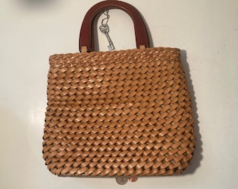 Sac Bandoulière Fossil En Cuir Rose - Pochette Femme - Très Bon état