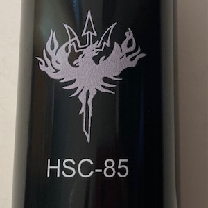 Vintage Navy Water Bottle Holder, Drinkware, HSC-85, Helicopter Sea Combat Squadron EIGHT FIVE is a United States Navy Reserve forces