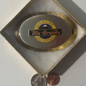 Vintage Metal Belt Buckle, Haines, Alaska, Moose, Nature, Wildlife, 3 1/2" x 2 1/2", Heavy Duty, Quality, Thick Metal, Made in USA