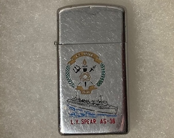 その他 USS KITTY HAWK CV-63 Zippo Vintage Metal Zippo, U.S.S. Kitty Hawk CV-63, Aircraft Carrier