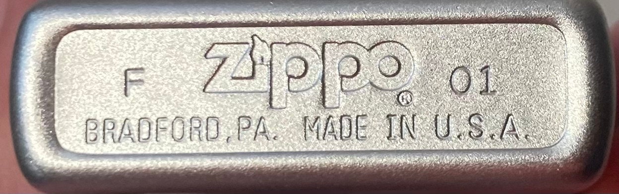 Vintage 2001 Metal Zippo, Hard Rock Cafe, Tokyo, Nice Design
