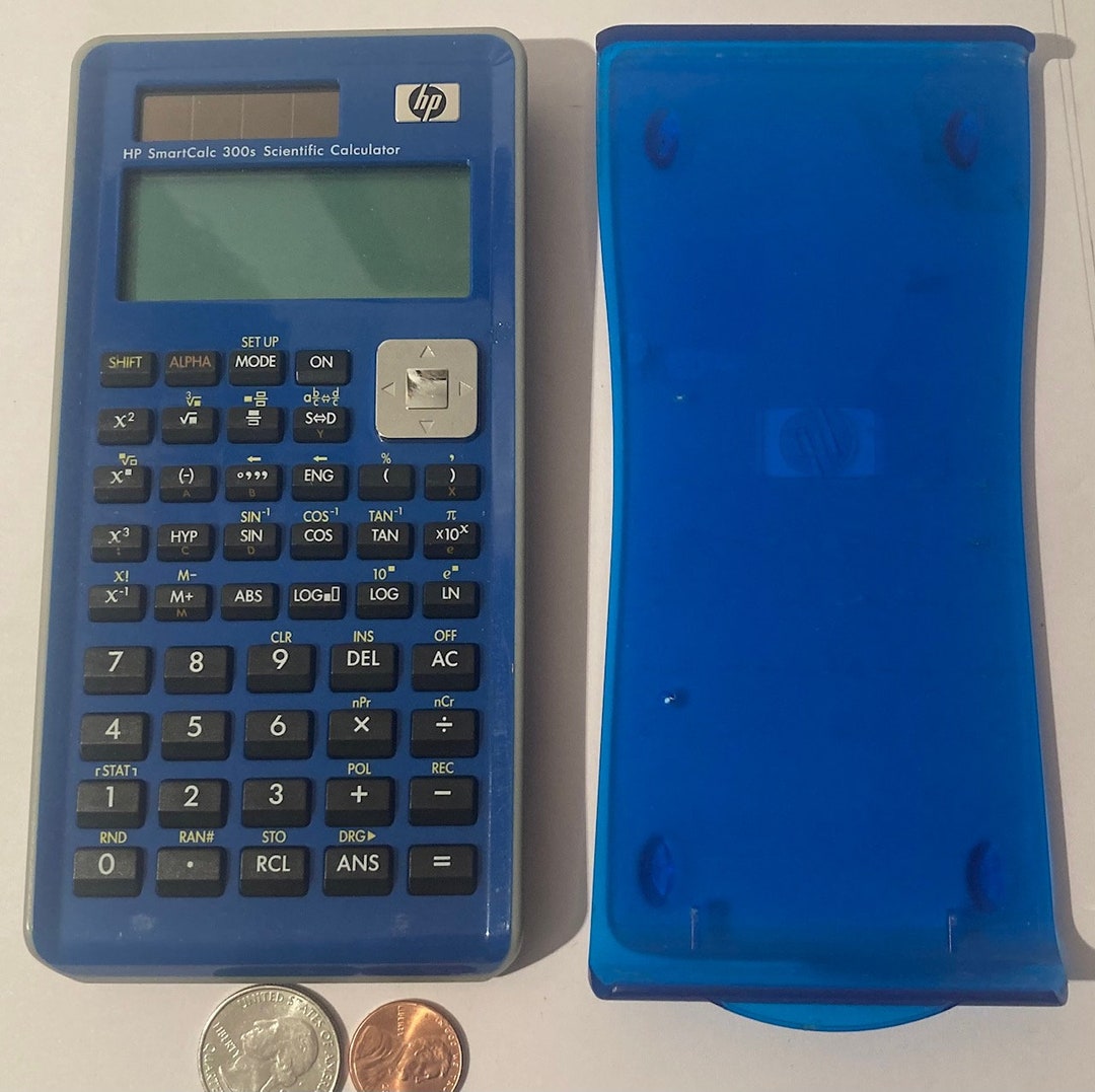 Calcolatrice HP vintage, Calcolatrice scientifica SmartCalc 300s, Scuola,  College, Matematica, Funziona bene -  Italia