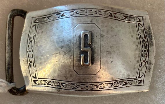 40s 50s ヴィンテージ ベルト バックル hickok シルバー925 希少 HICKOK レザー ベルト | 50s USA製 - 札幌 ビンテージ 古着屋