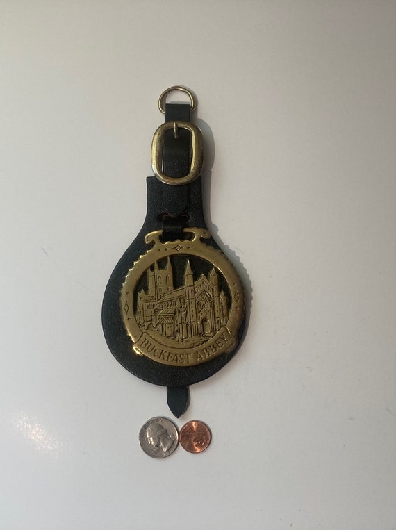 Vintage Brass European Horse Harness Badge Bridle Medallion Equestrian HORSE