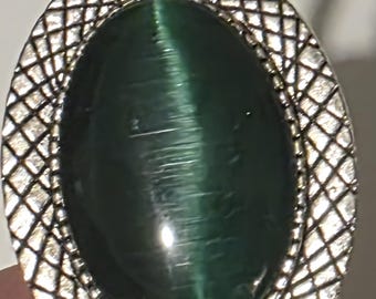 Corbata bolo de metal vintage, bonito diseño de piedra verde, bonito diseño occidental.