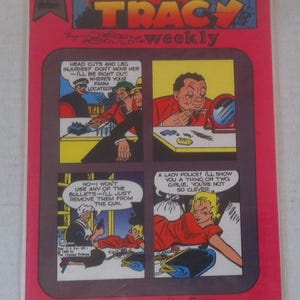 Vintage 1989 Dick Tracy Comic Book, Blackthorne Publishing, Collectible Comic Book, Classic Comics, Funny Papers, Undercover On the Farm