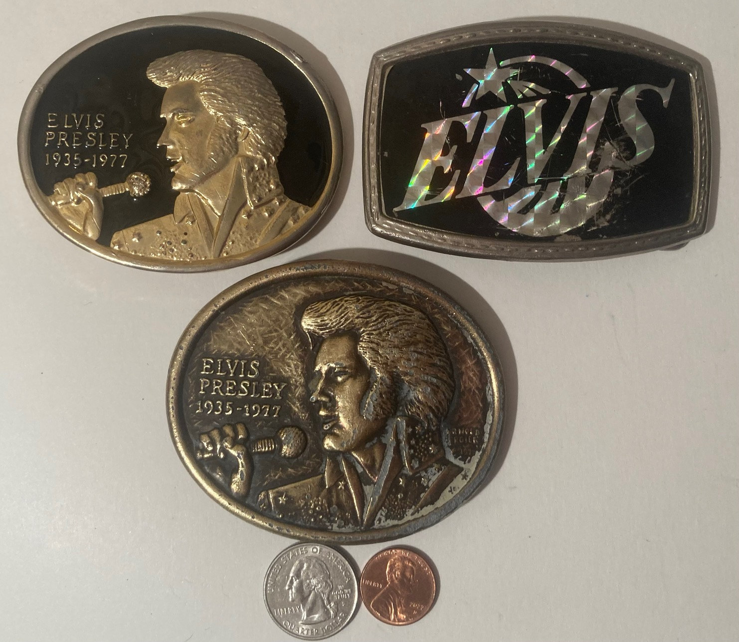 Elvis belt buckle - Etsy 日本