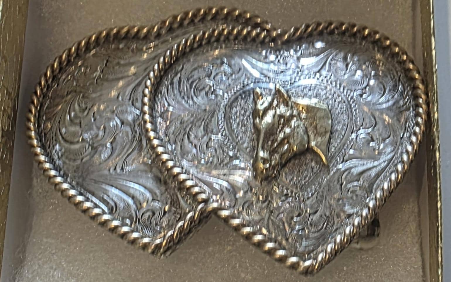 Montana Silversmith Heart Buckle - Etsy
