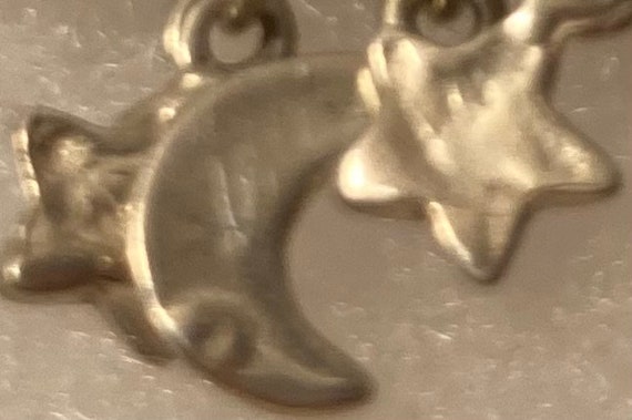 Vintage Sterling Silver Pendant, Charm, Shoot For… - image 2