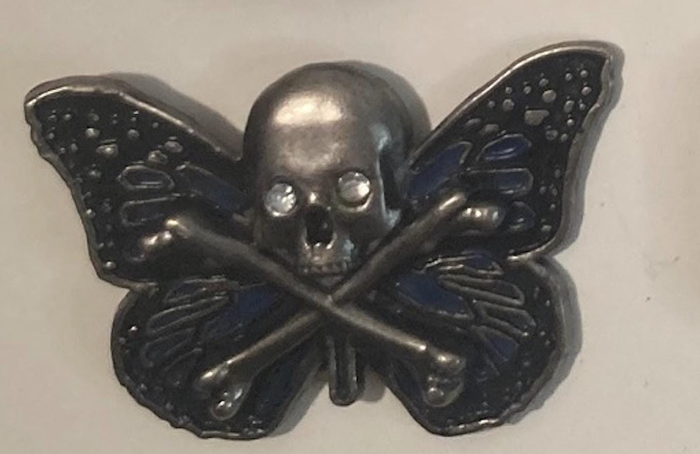 Butterfly Graphic Metal Belt Buckle Vintage Vintage Butterfly Belt Buckle - Etsy main image 2