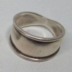 Vintage Sterling Silver Ring, 925, Men&#39;s, Size 9 1/2, Nice Design, Jewelry, Fashion, Finger Fun