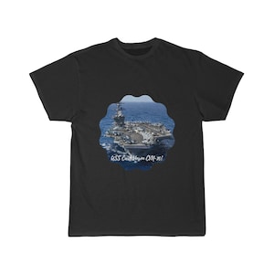 USS Carl Vinson CVN-70 POD Navy Ship  Men&#39;s Short Sleeve Tee