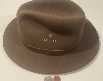 Chapéu de cowboy vintage, marrom, cavalheiros country, Fedora, Safari, tamanho L, qualidade, cowboy, roupa ocidental, rancheiro, guarda-sol