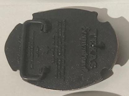Boucle De Ceinture Collector Texas Sesquicentennial – Houston 1986, Thème Cowboy