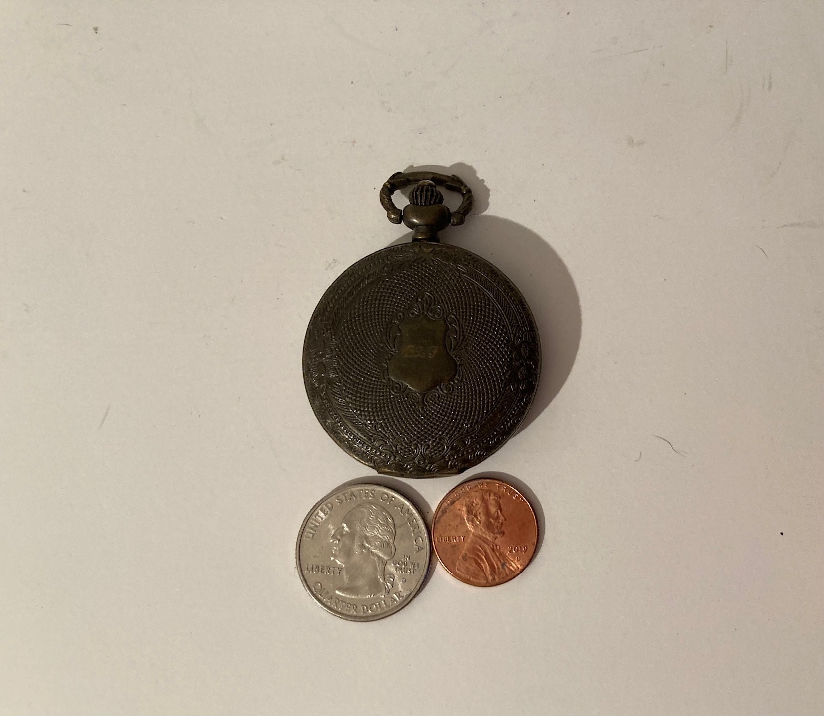 Vintage Metal Pocket Watch Relic Clock Time Style - Etsy