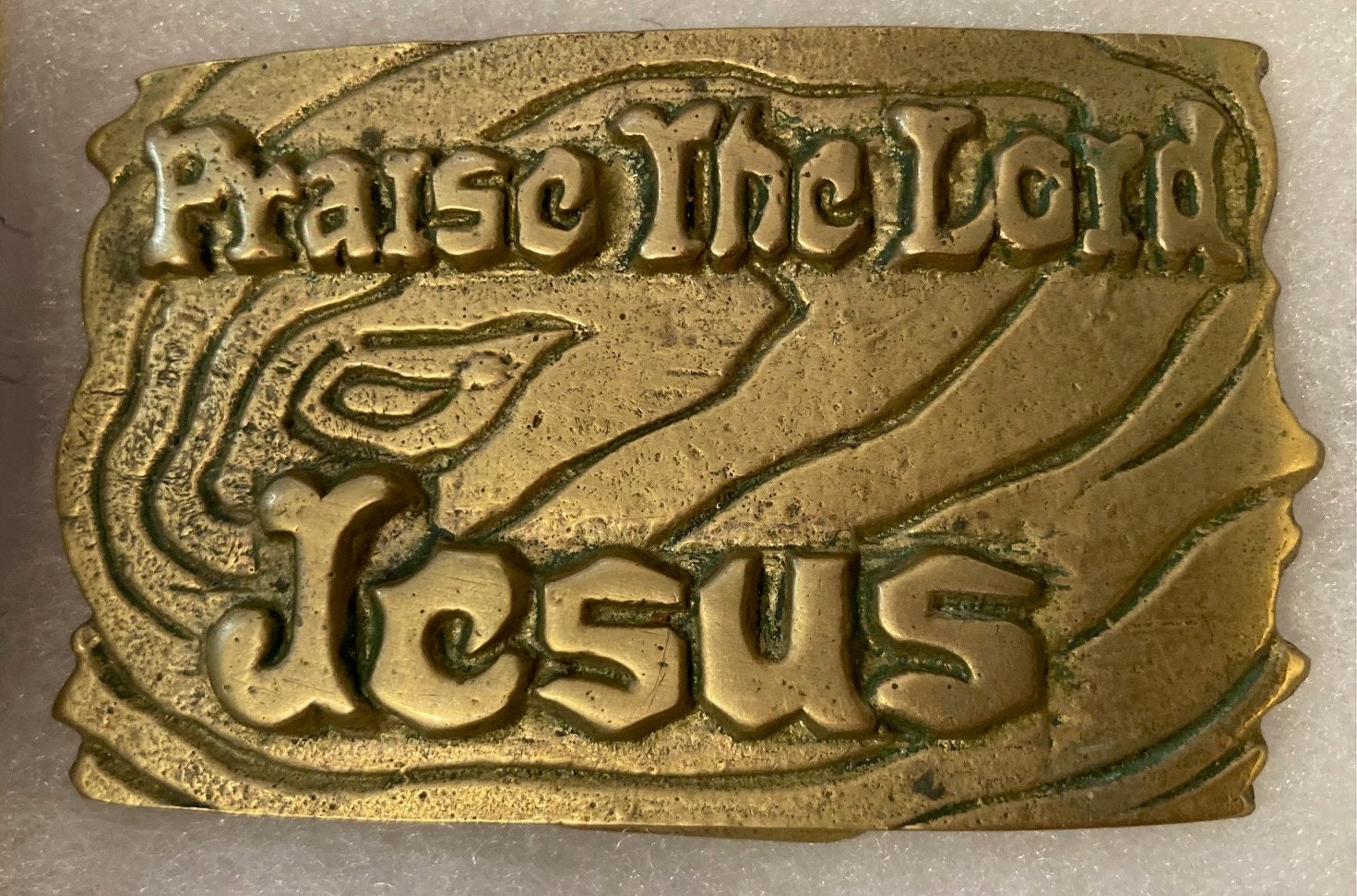 Jesus belt buckle deals