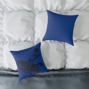 Knight Warrior Horse POD Spun Polyester Pillow