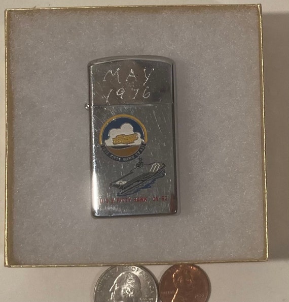 Vintage Metal Zippo, U.S.S. Kitty Hawk CV-63, Aircraft Carrier Ship, Navy, Command Lighter, Zippo, Made in USA, Cigarettes - Etsy Vintage Metal Zippo, U.S.S. Kitty Hawk CV-63, Aircraft Carrier Ship, Navy, Command Lighter, Zippo, Made in USA, Cigarettes - Etsy