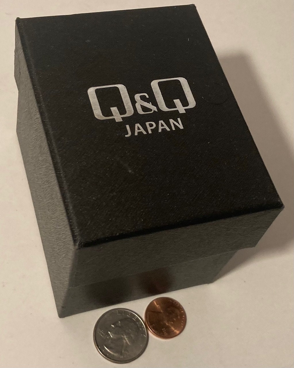 Vintage Q & Q Japan Wrist Watch, in Original Case, Fashion