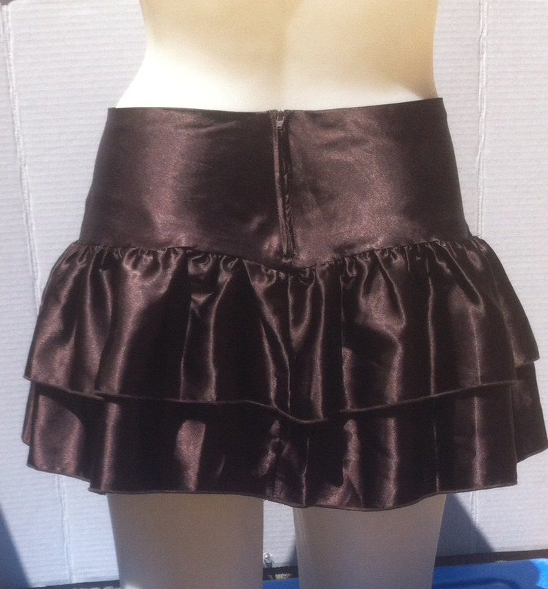 Vintage Shiny 90's Style Sexy Mini Skirt Size S Made in - Etsy
