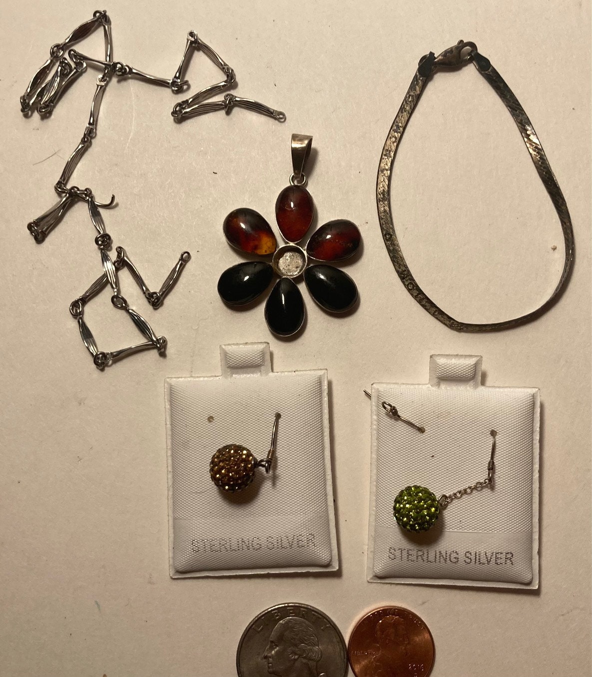 ヴィンテージ スターリング シルバー スクラップ アイテム、素敵な