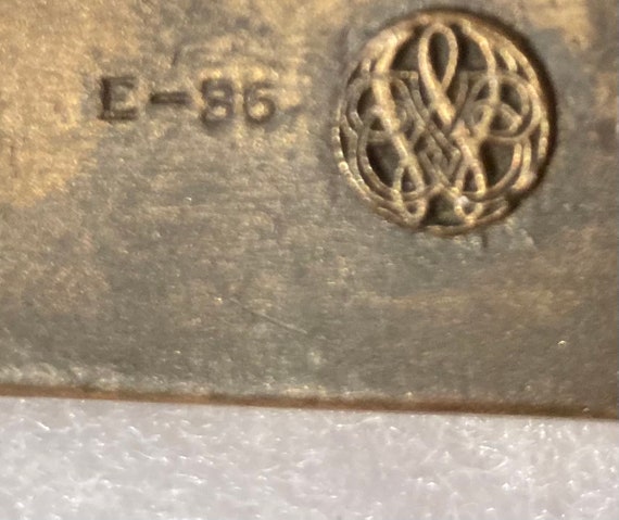 Vintage 1986 Metal Belt Buckle, Wells Fargo and C… - image 5