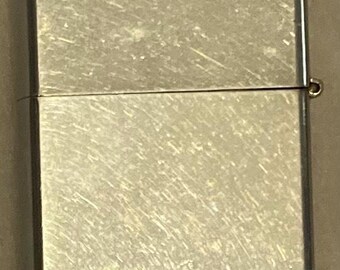 Vintage Metal Zippo, U.S.S. Cushing DD-985, Destroyer Ship, Navy
