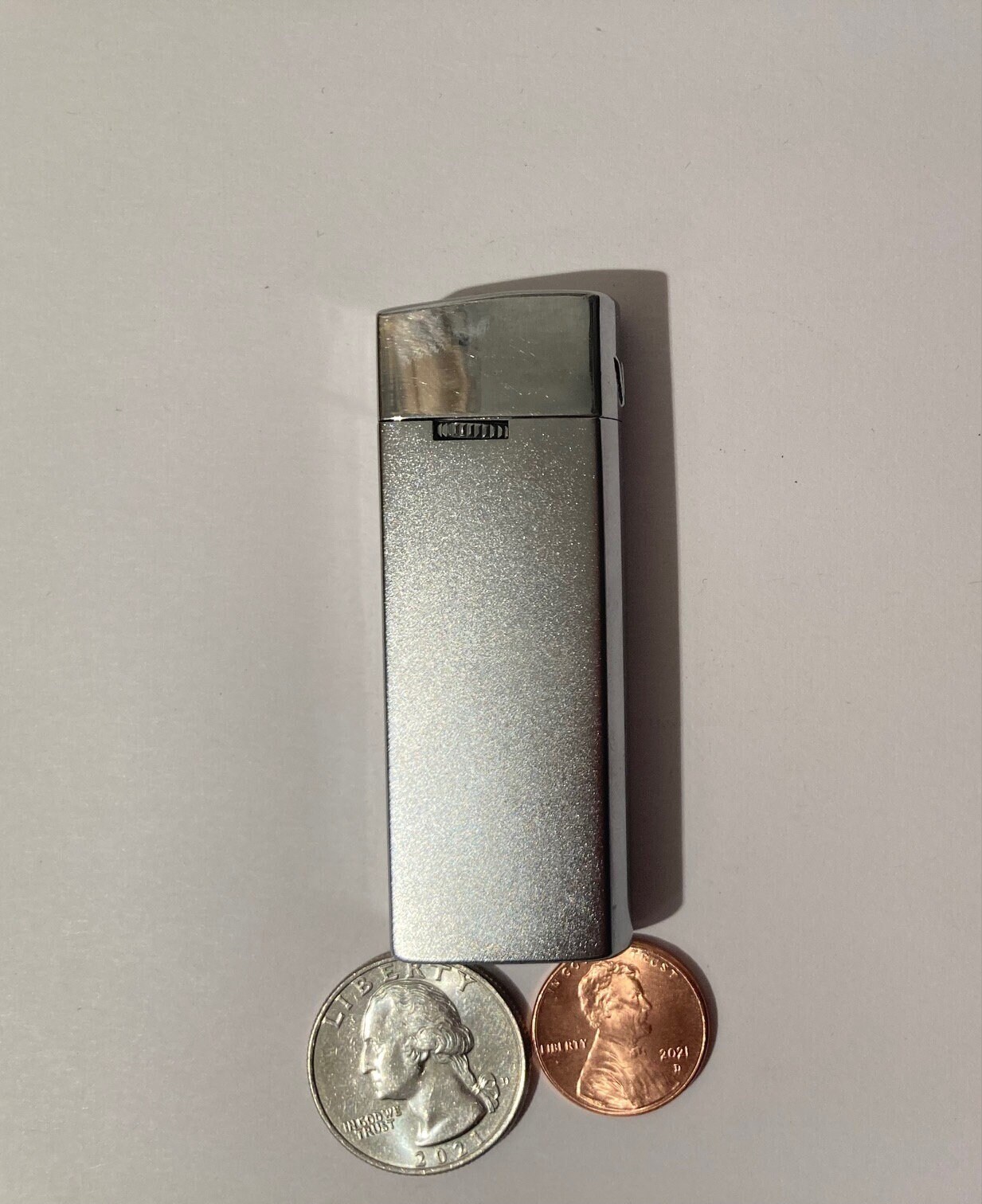 Vintage Metal Lighter, Vulcan Avant, Made in Japan, Cigarettes