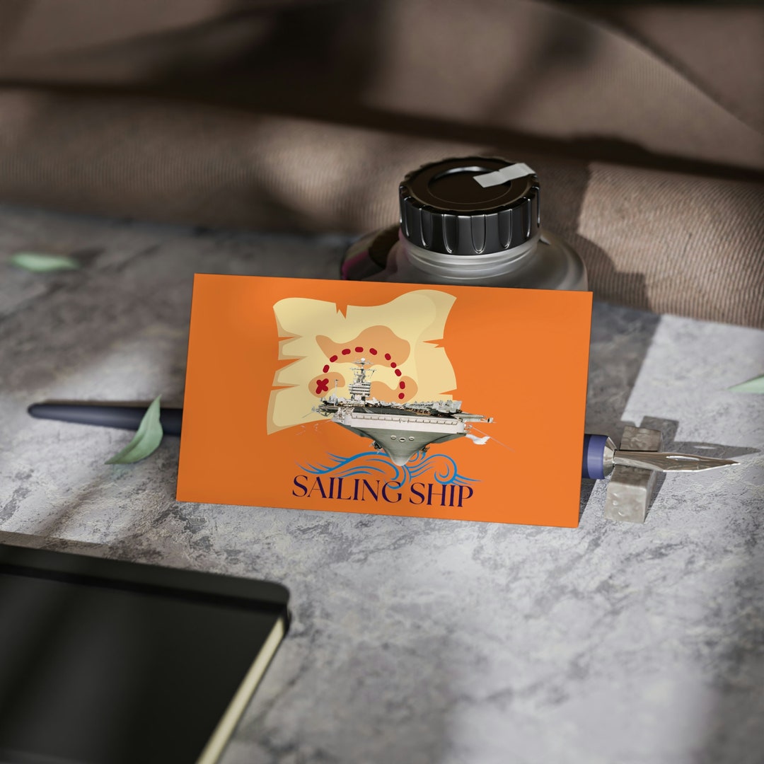 USN POD Navy Ship Business Cards - Etsy