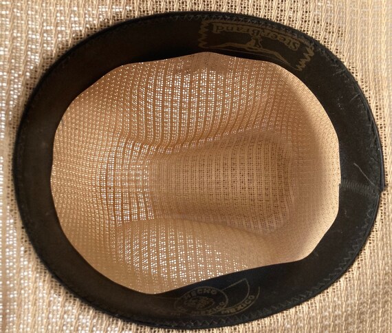 Vintage Cowboy Hat, Tan, Steer Brand, Nice, Size … - image 5
