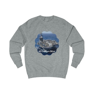 USS Carl Vinson CVN-70 POD Navy Ship  Men&#39;s Sweatshirt