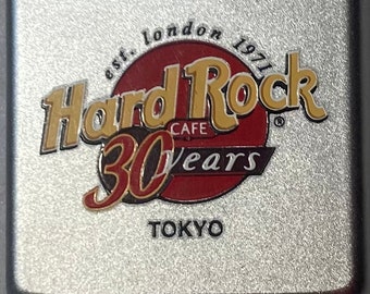 Vintage 2001 Metal Zippo, Hard Rock Cafe, Tokyo, Nice Design