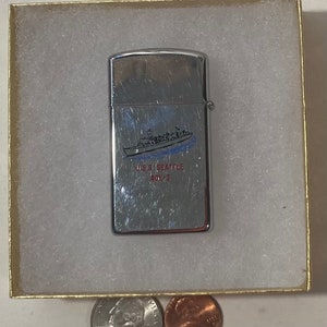 Vintage Metal Zippo, U.S.S. Seattle AOE-3, Fast Combat Support Ship, Navy