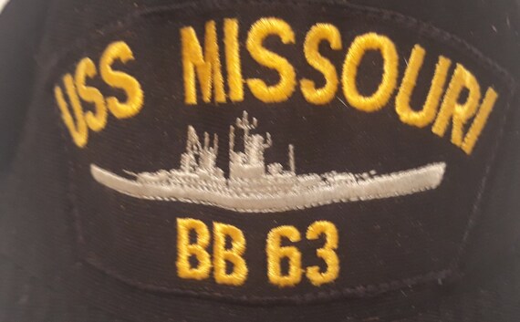 Vintage Navy Ball Cap Command Cap USS 