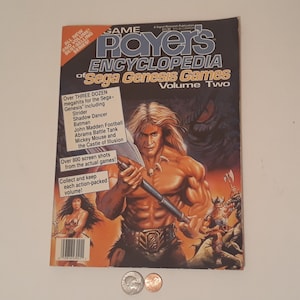 Vintage 1991 Game Player's Encyclopedia of Sega Genesis Games, Volume Two