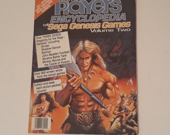 vintage 1991 Game Player's Encyclopedia of Sega Genesis Games, Volume Two