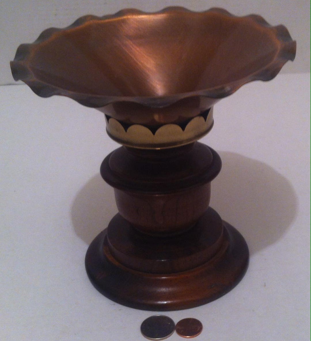 ビンテージ 銅製？キャンドルスタンドA 大きい 楽天市場】ゴールドピラー キャンドルスタンド Large キャンドル