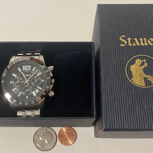 Stauer jetsetter online chronograph watch