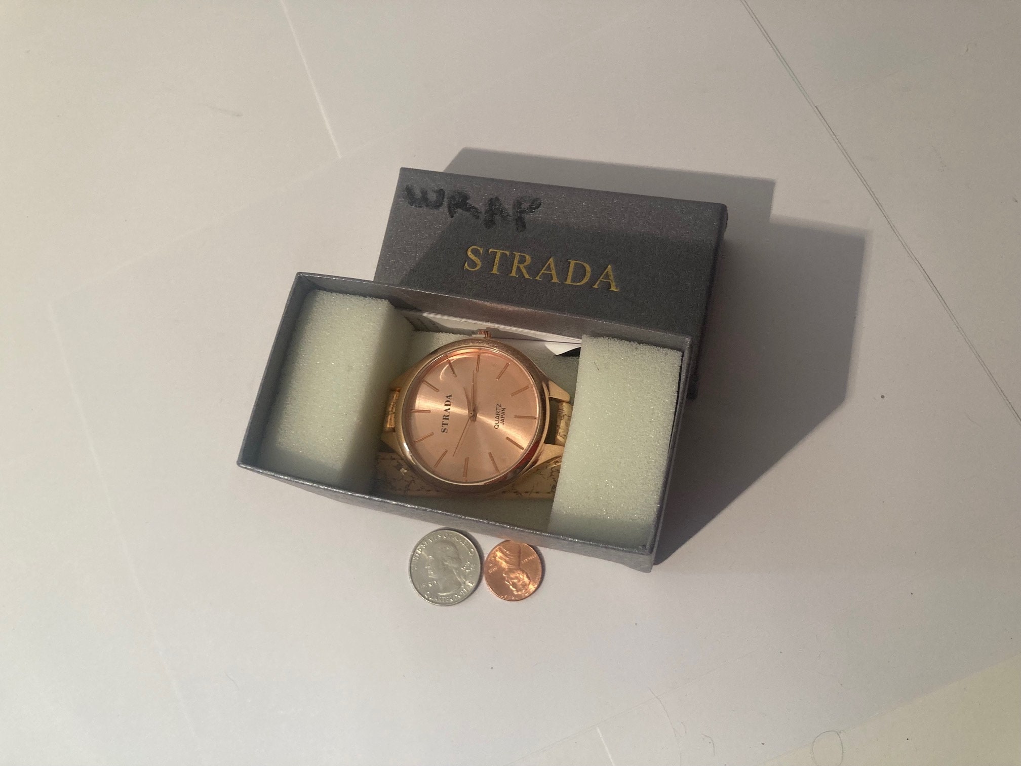 Strada quartz deals japan pocket watch