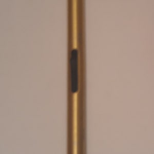 Vintage Metal Lighter, Cigarette, Cigars, Metal Gold Plated Lighter, 7&quot; Tall, Fun Lighter, Works.