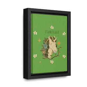 Fairytale Horse POD Gallery Canvas Wraps, Vertical Frame