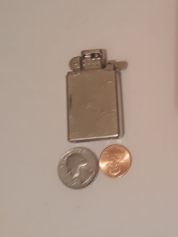 Vintage Metal Lighter, Cigarette, Cigars, Metal Silver Plated Lighter, Fun  Lighter. No Fluid and No Cover
